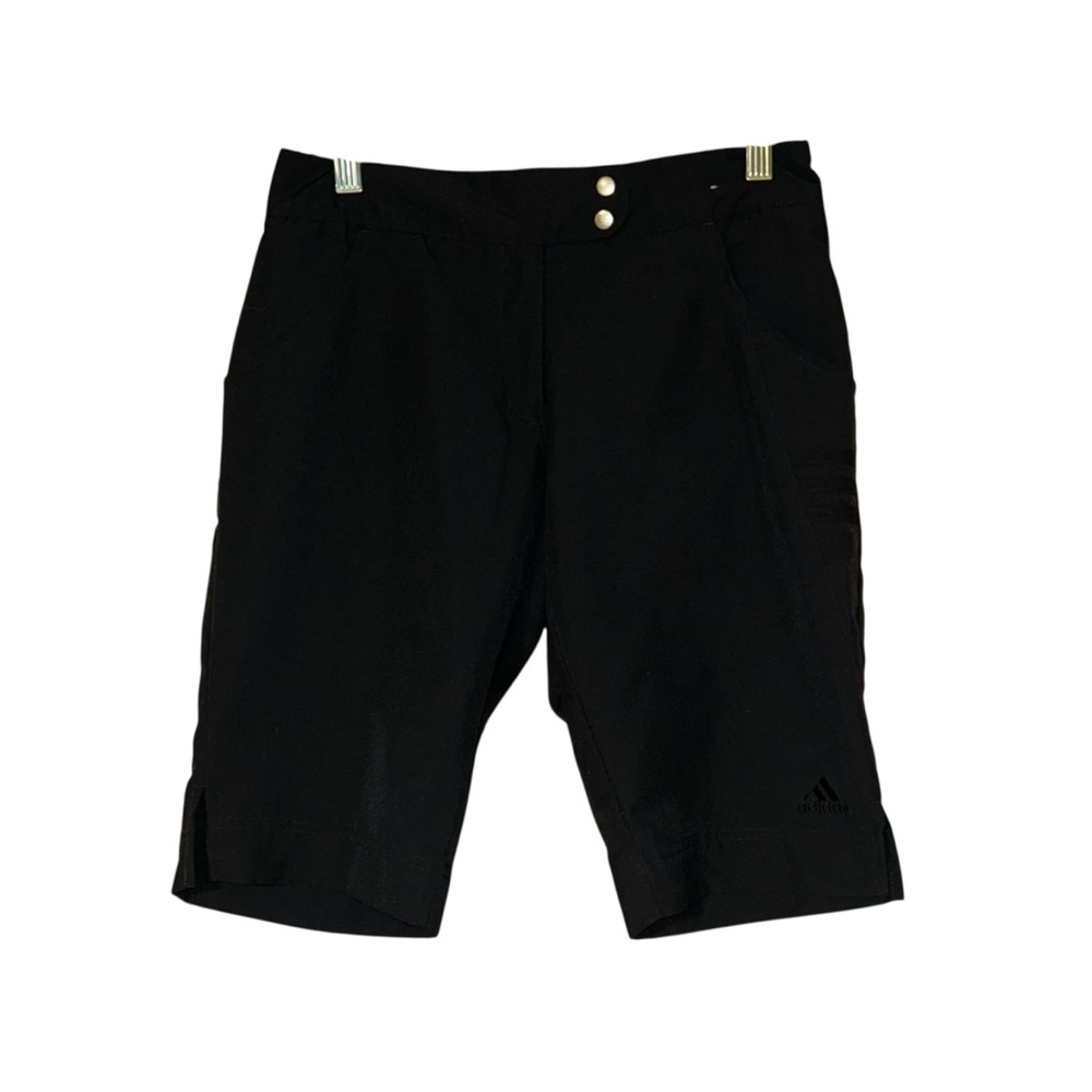 Adidas Women’s Bermuda Golf Shorts Black‎ Size Small Sporty Active